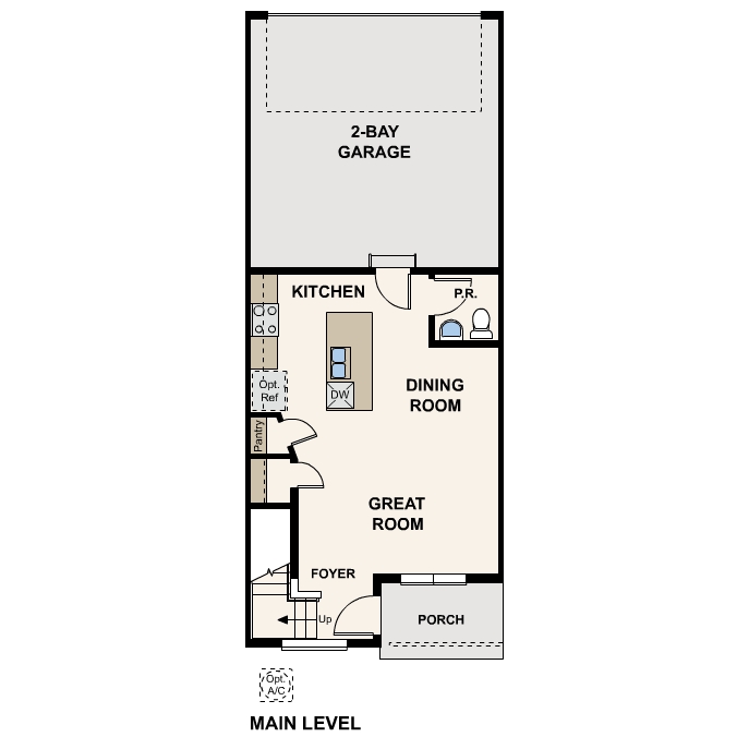Diagram. 203 Floorplan, Main Level