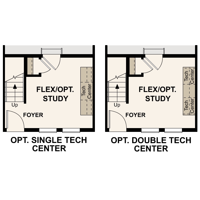 Diagram, engineering drawing. 301 Floorplan, Lower Level Options