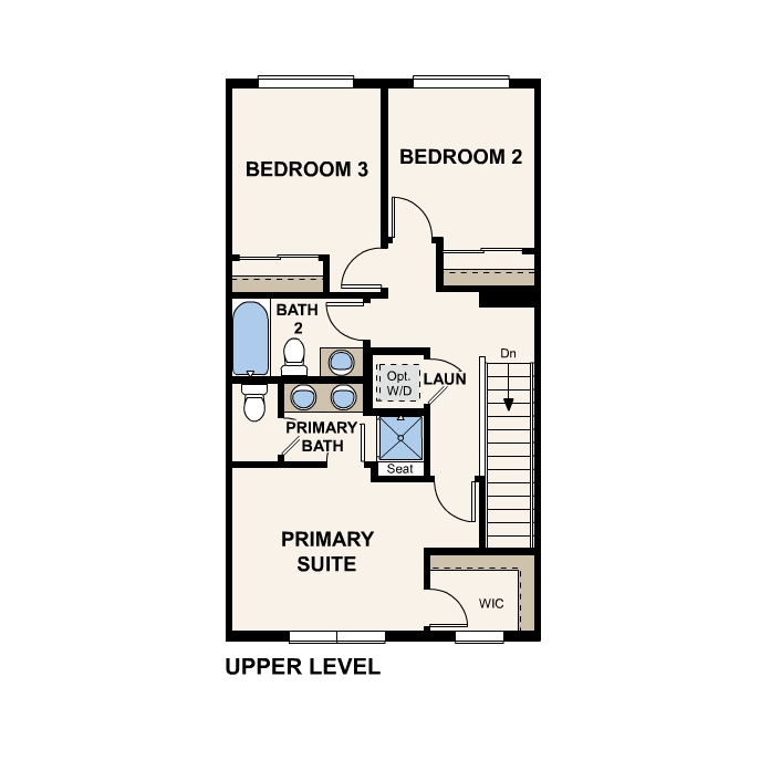 Diagram, engineering drawing. 304 Floorplan, Upper Level