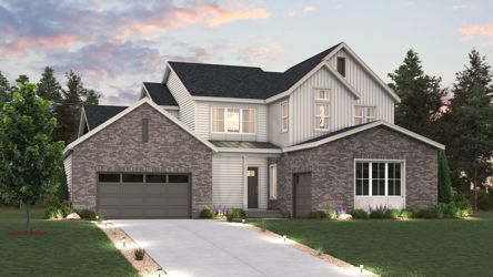 A house with a driveway.