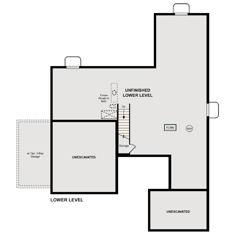 Wellesley | Residence 50264 | Lower Level Floor Plan