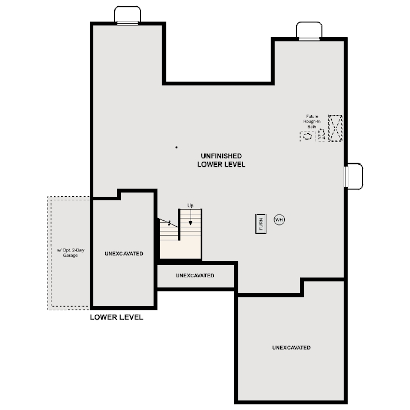 Harvard | Residence 50266 | Lower Level Floor Plan