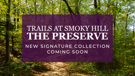 A sign in the woods.