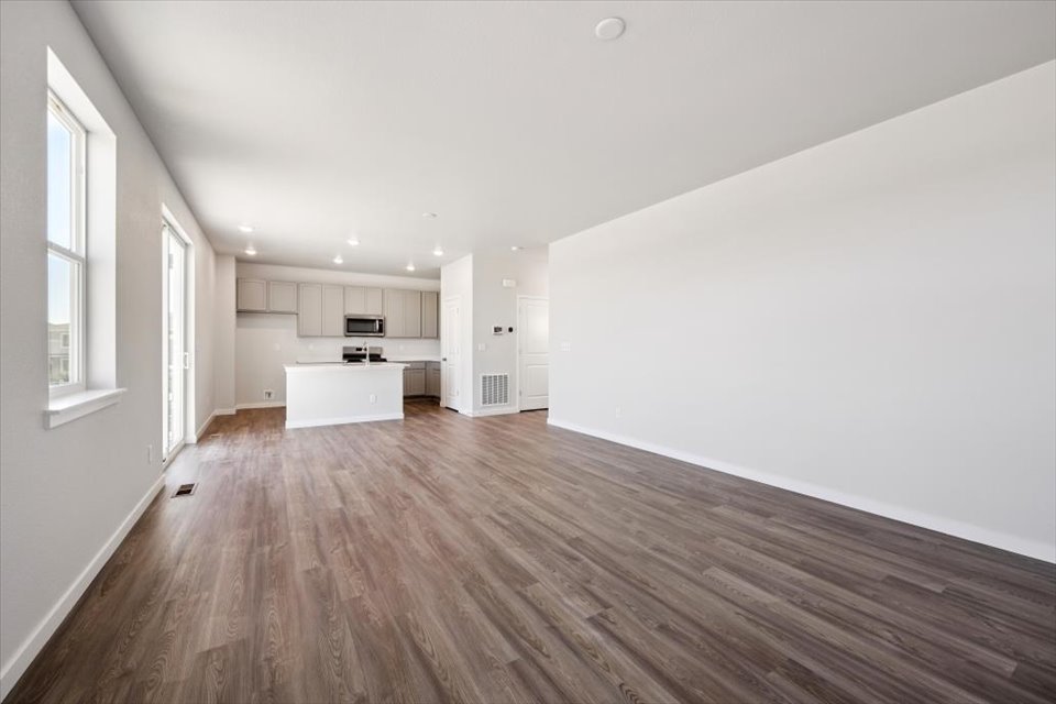 A large empty room.