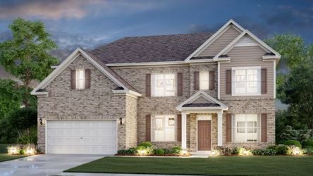 A house with a garage.