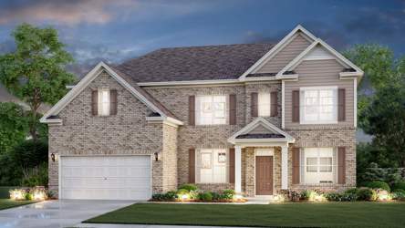 A house with a garage.