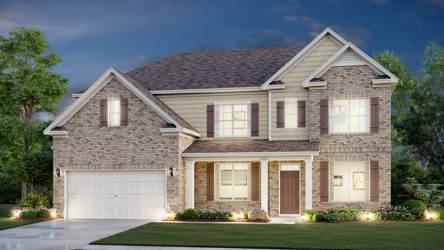 A house with a garage.