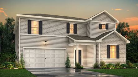 A house with a garage.