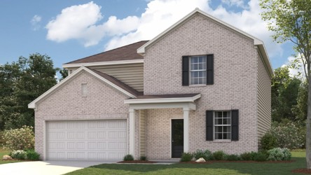 A house with a garage.