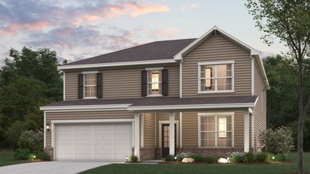 A house with a garage.