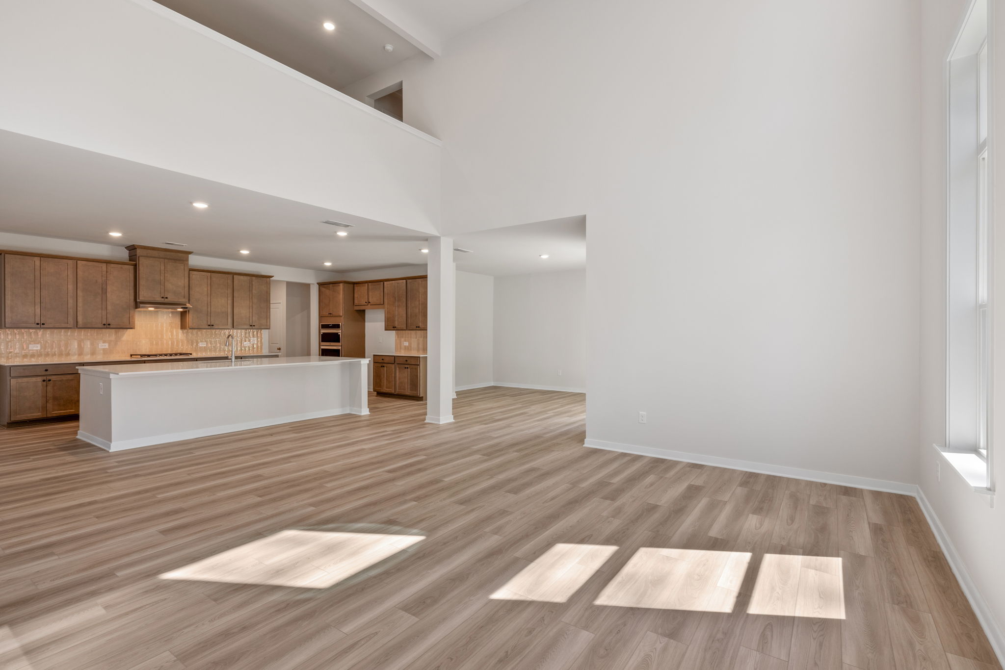 A large empty room.