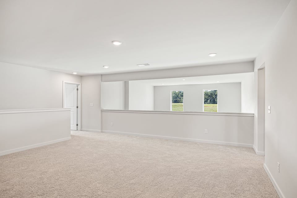 A room with white walls.