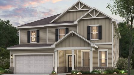 A house with a garage.