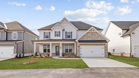 A house with a garage.