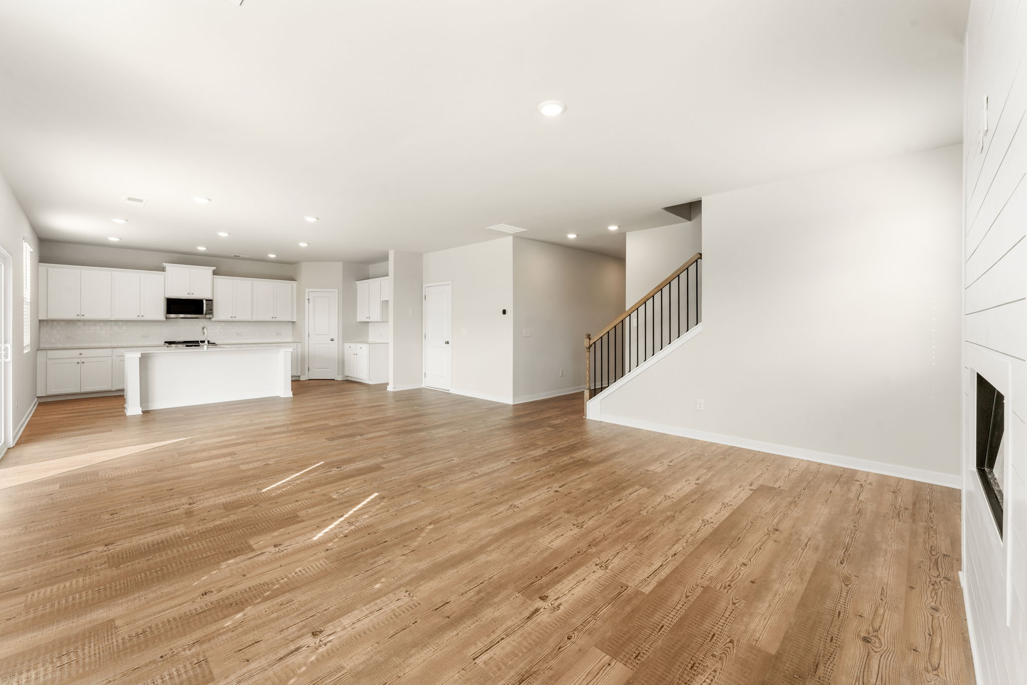 A large empty room.