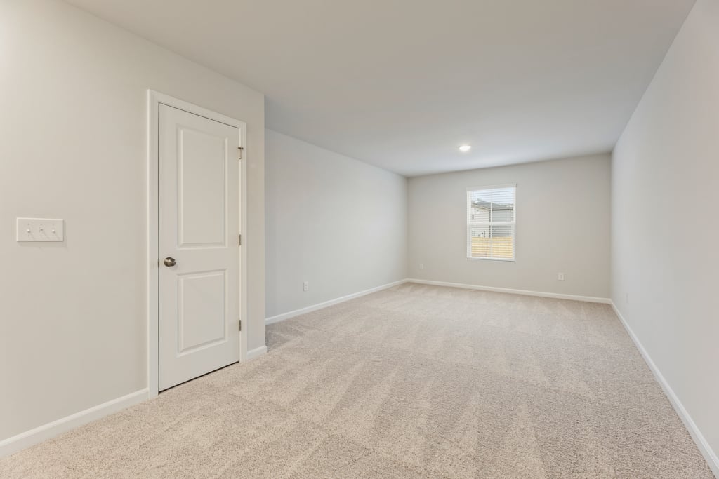 A room with white doors.