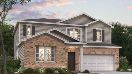 A house with a garage.