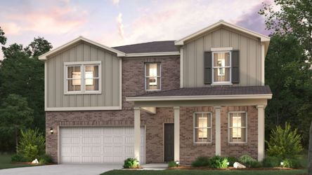 A house with a garage.