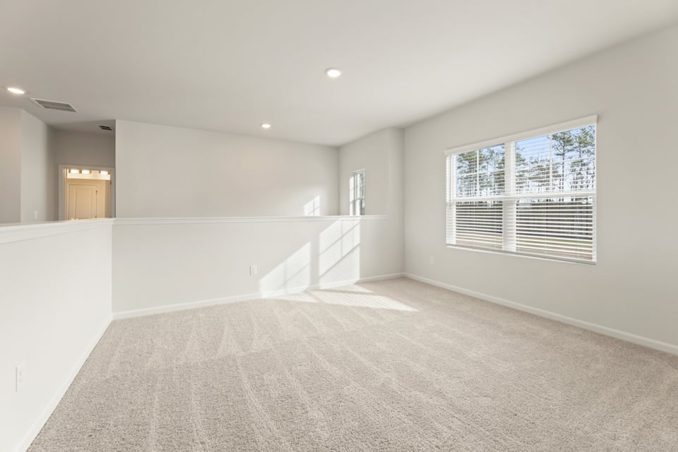 A large empty room.