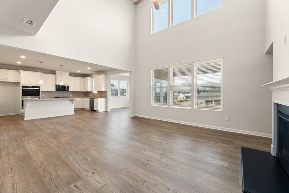 A large empty kitchen.