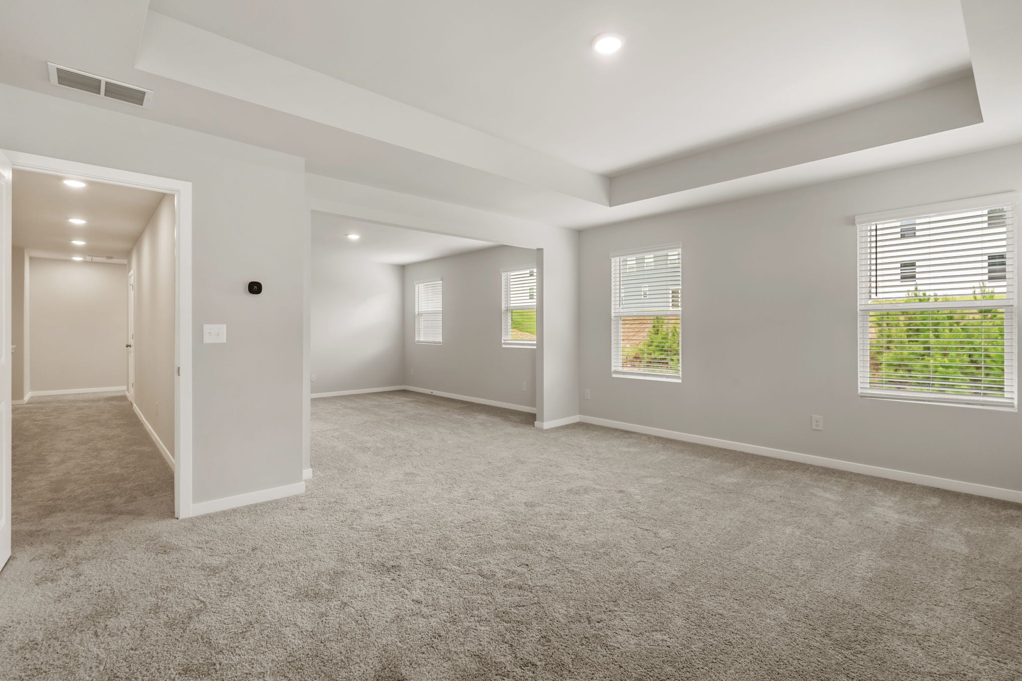 A large empty room.