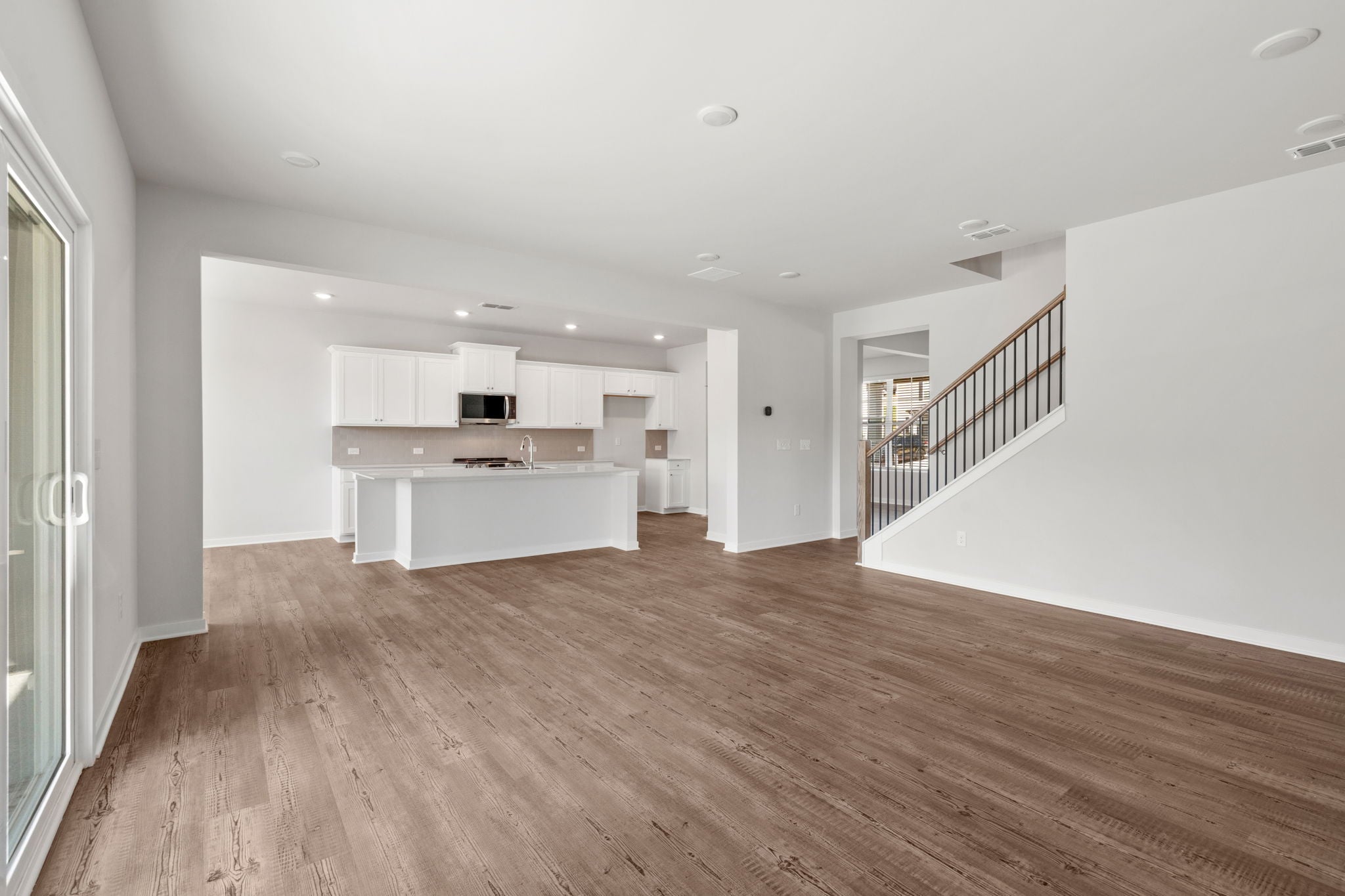 A large empty room.
