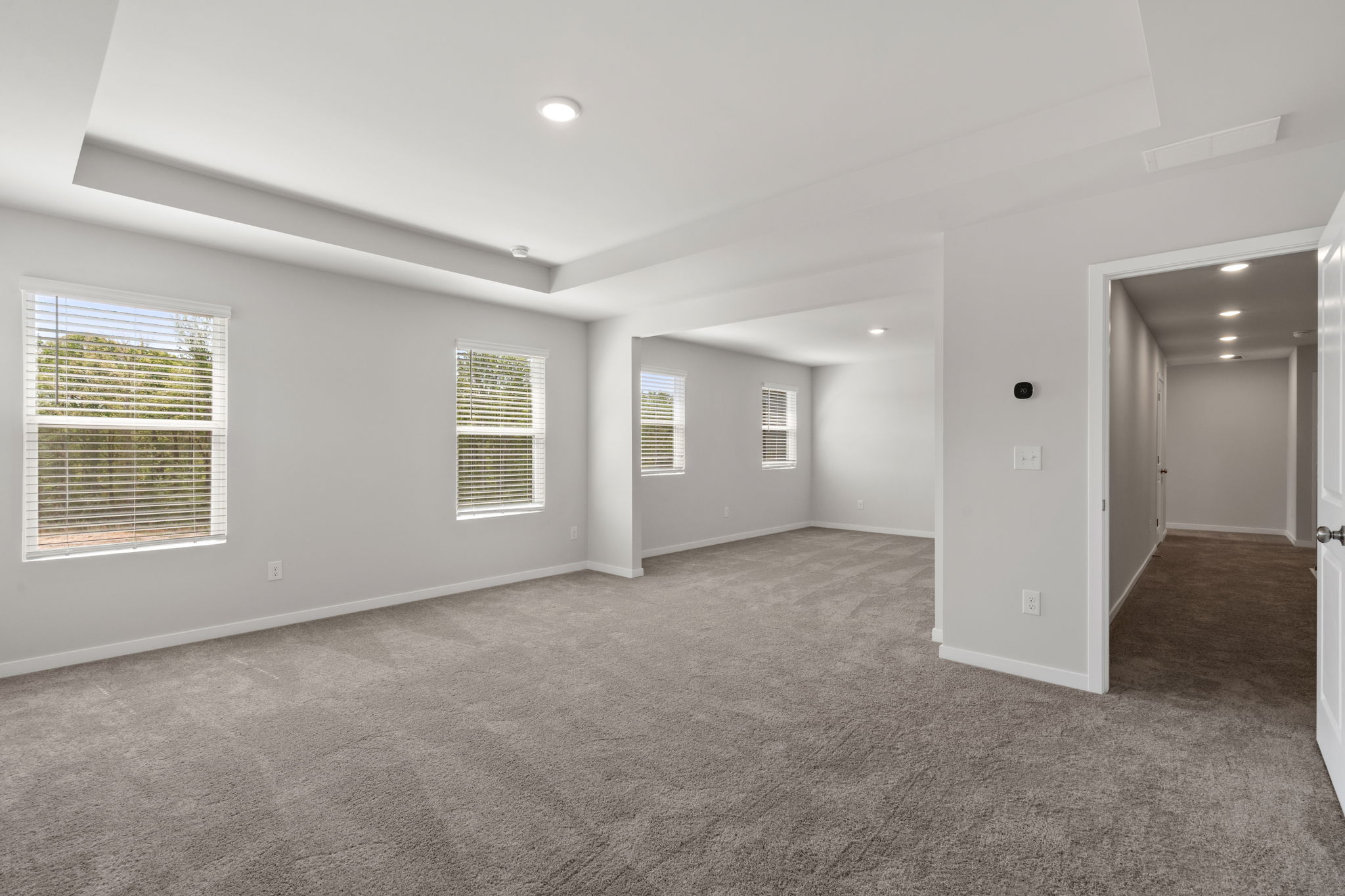 A large empty room.
