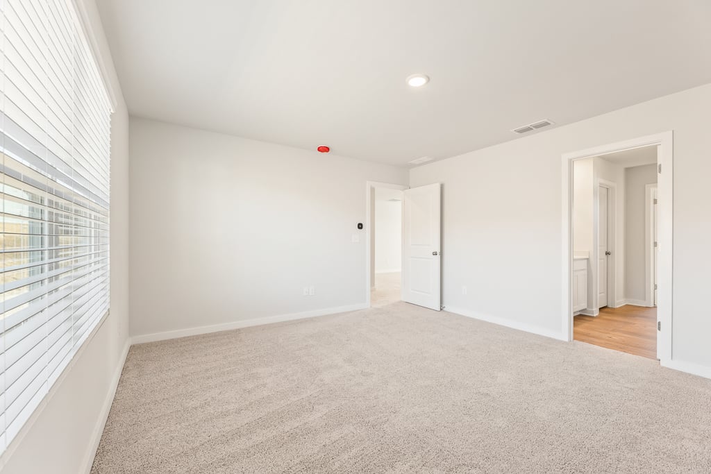 A room with white walls.