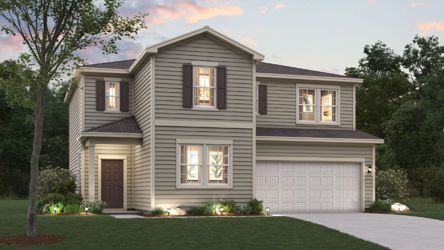 A house with a driveway.