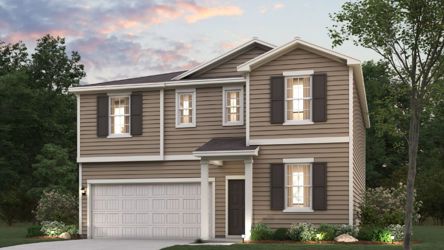 A house with a garage.