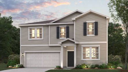 A house with a garage.