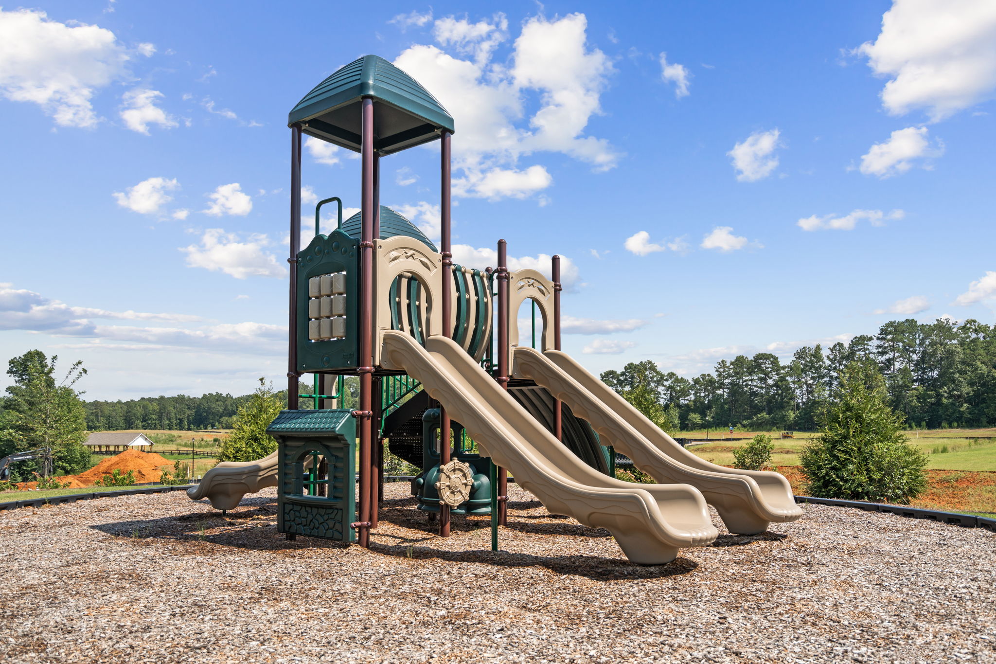 A small play structure.