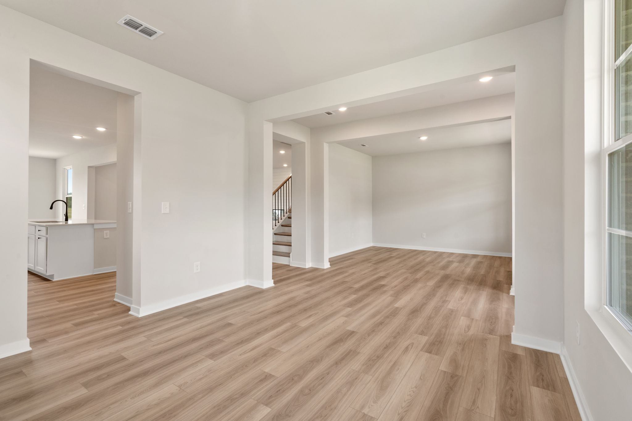A large empty room.