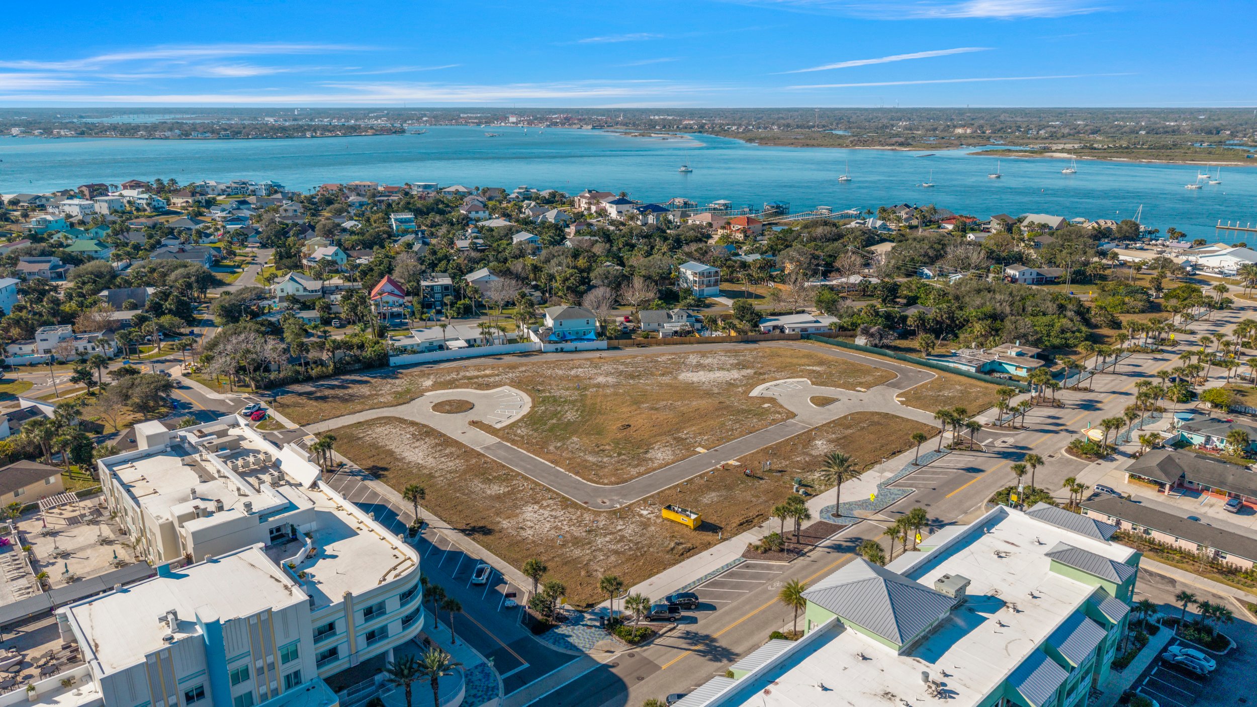 Breakwater Villas Drone View Facing Southwest