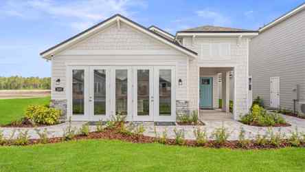 Laurel II Model Home Exterior at Camden Woods in Kingsland, GA