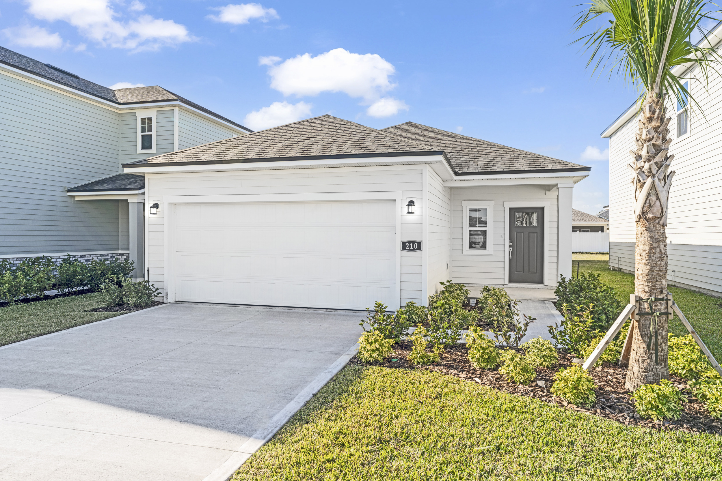 Lot 21 Front Exterior at Camden Woods in Kingsland
