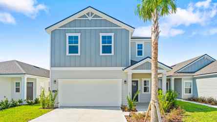 Lot 20 Ponderosa II Front Exterior at Camden Woods in Kingsland, GA