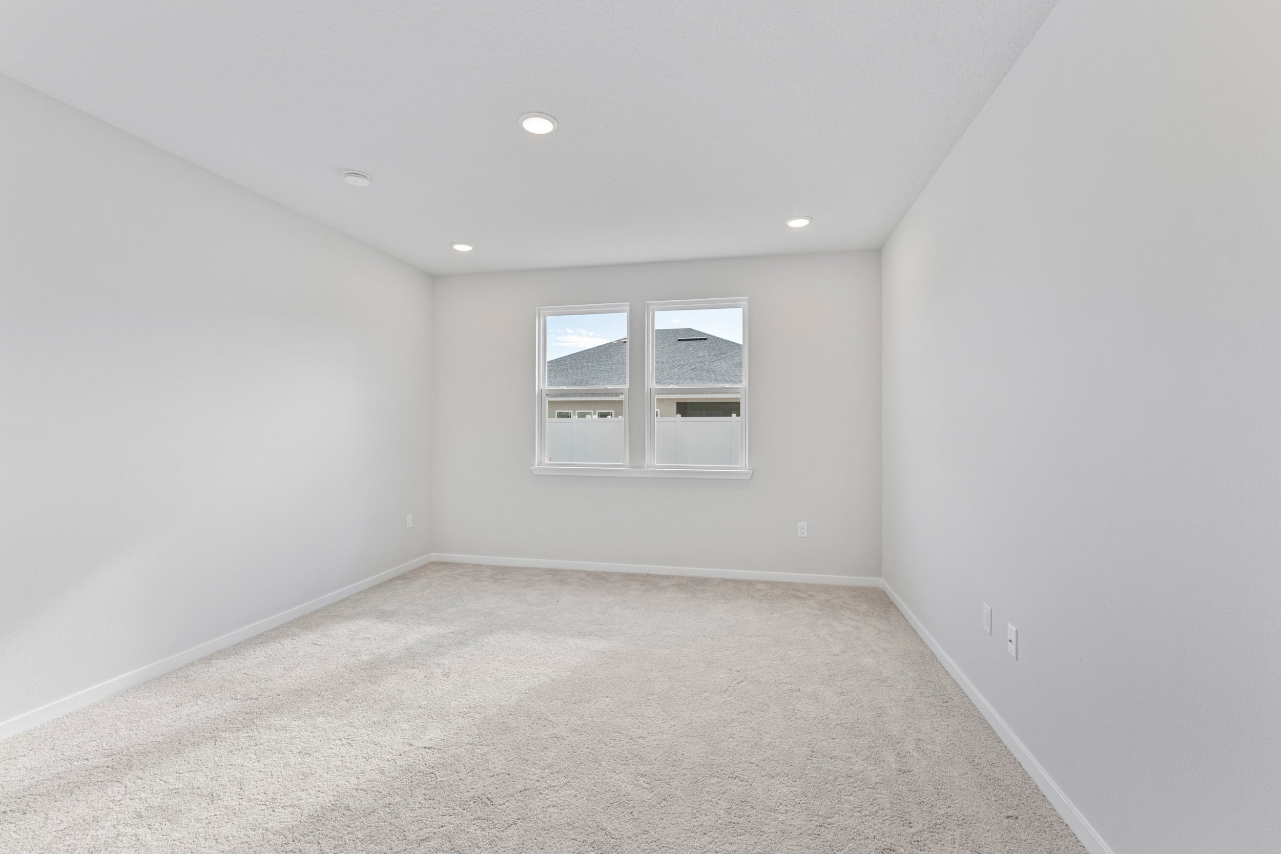 Lot 26 Primary Bedroom with two Windows  at The Preserve at Camden Woods