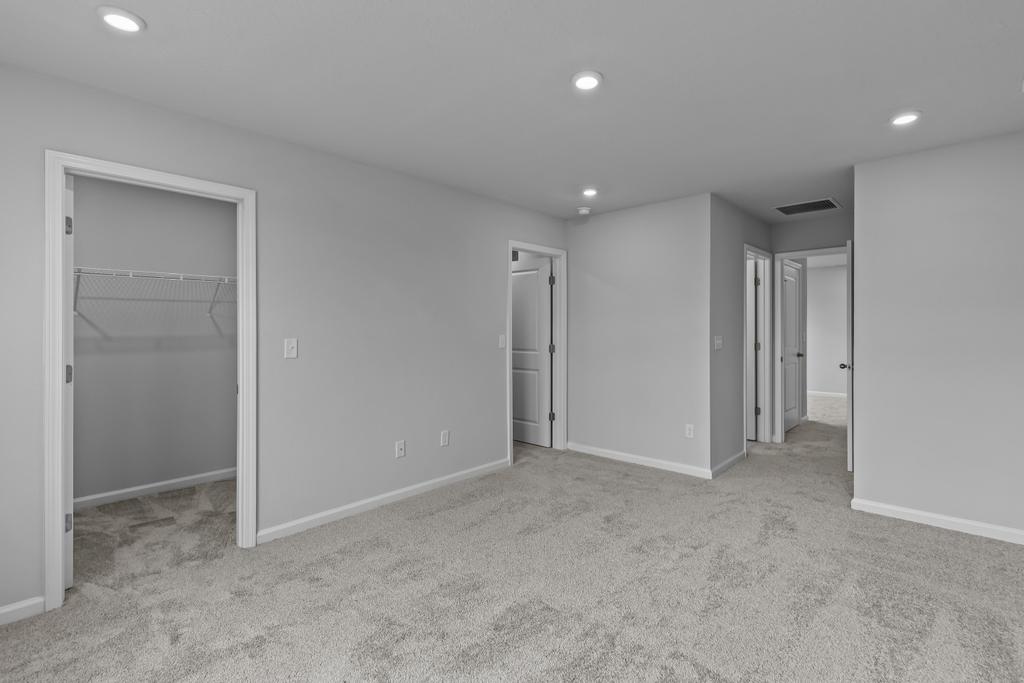 A room with white walls.