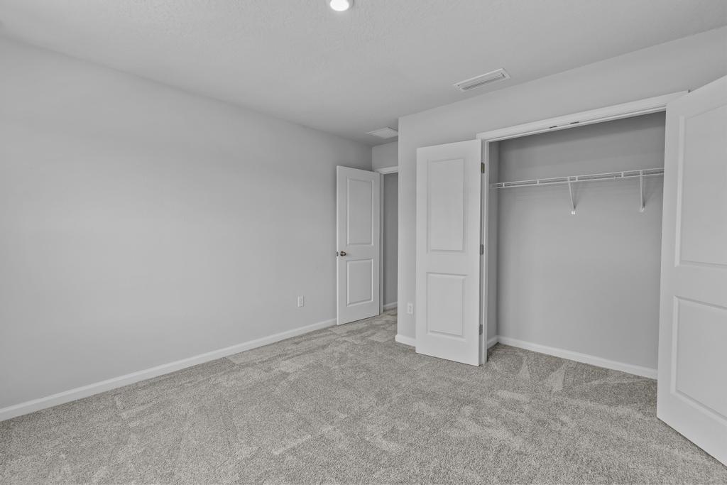 A room with white doors.