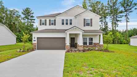 Dogwood Floor Plan Front Exterior at NorthShore in Kingsland