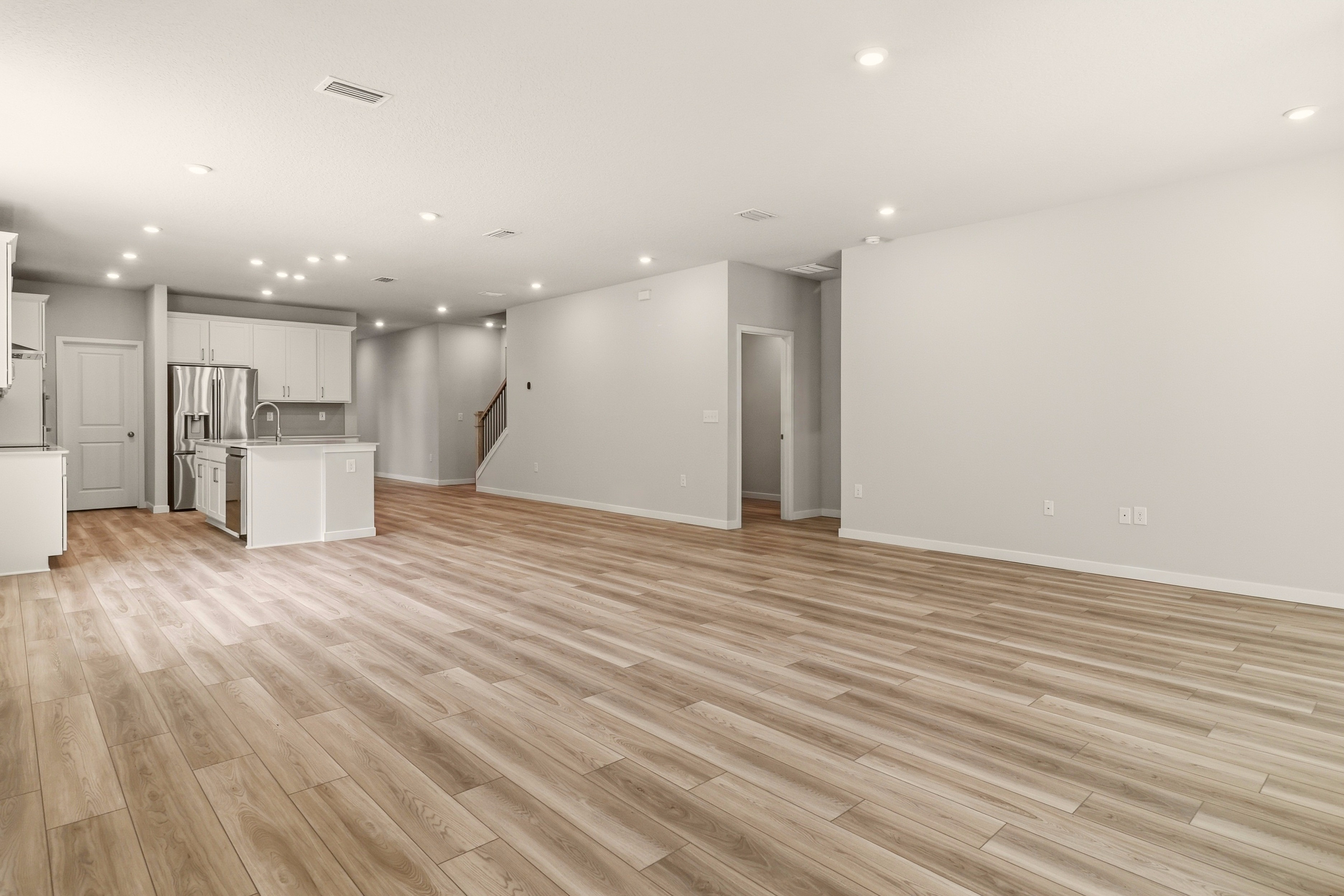 A large empty room.