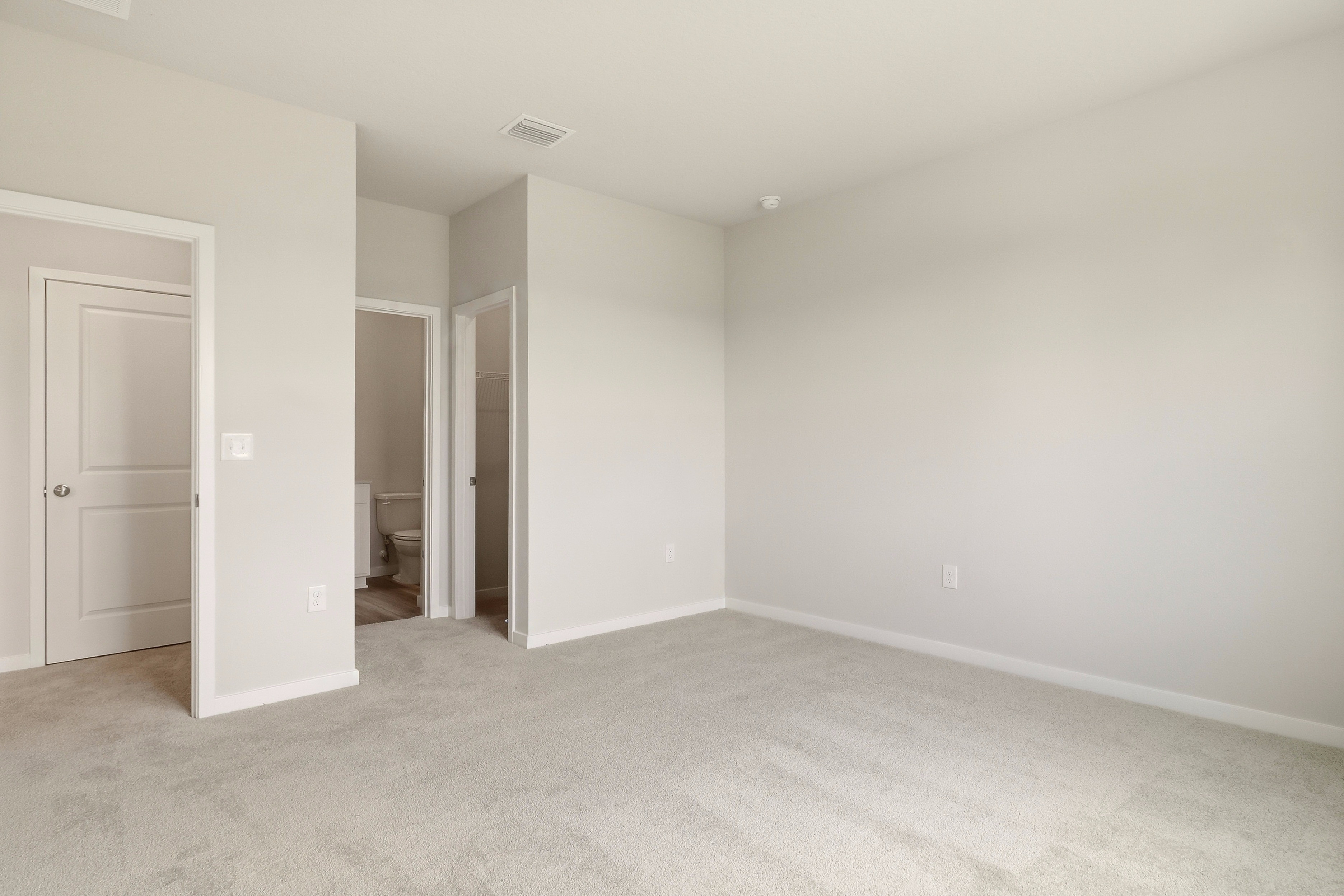 A room with white walls.