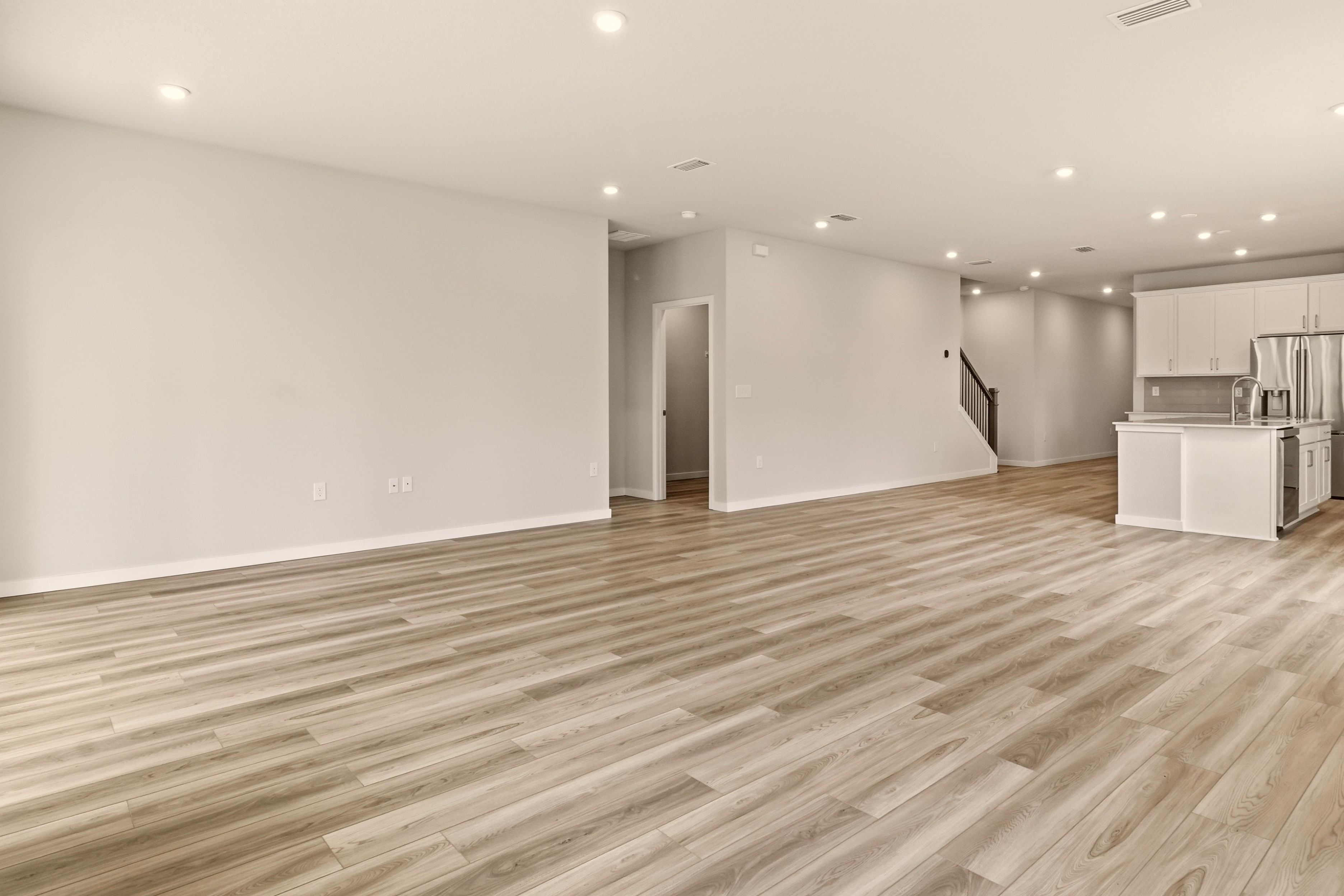 A large empty room.