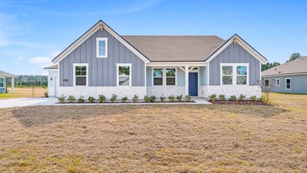 Lot 592 Front Exterior with 3 Bay Garage at NorthShore