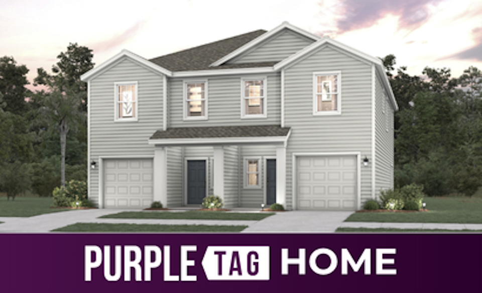 Purple Tag Home Lot 233 at The Landings at Pecan Park