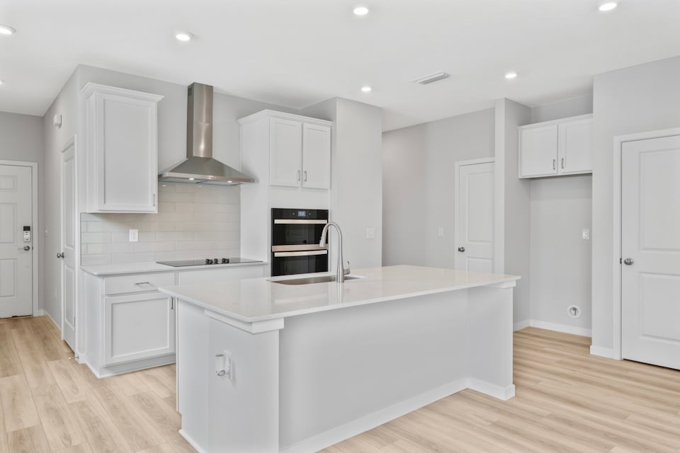 Sanibel II Floorplan Lot 143 Kitchen at Seminole Palms in Palm Coast