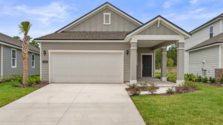 Miramar Floorplan Exterior Lot 56 at Seminole Palms in Palm Coast