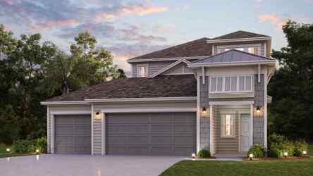 Amelia II 3 Car Elevation C11 at Seminole Palms in Palm Coast