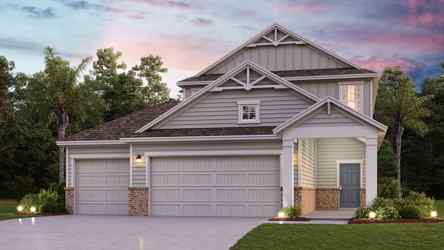 Santa Rosa II with 3rd Bay Garage Elevation A22 at Seminole Palms in Palm Coast